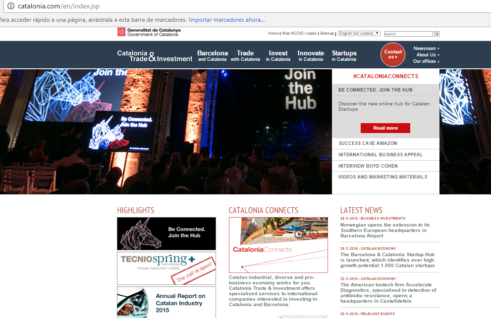 Cataluña crea un directorio de startups